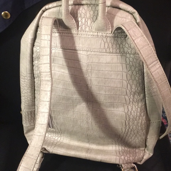 Croc embossed book bag - Picture 3 of 6